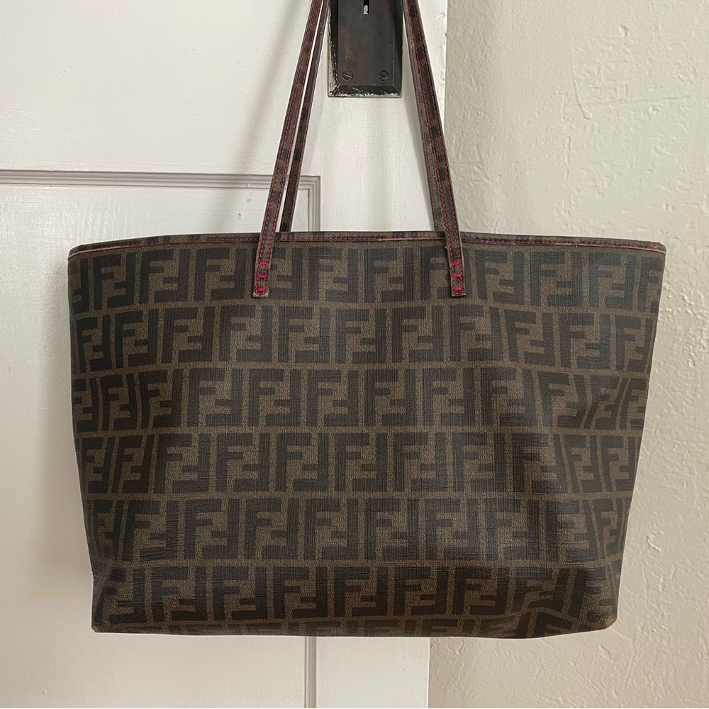 Authentic Vintage FENDI Zucca Tote Bag